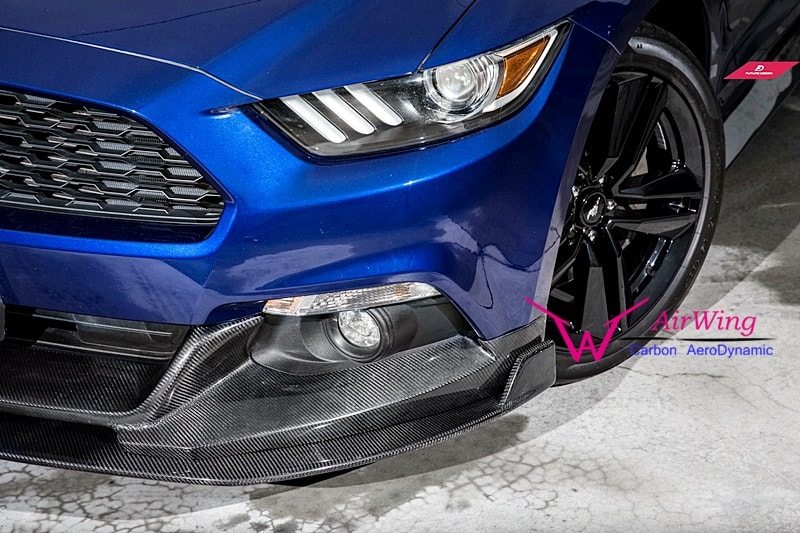 Mustang - HP style Carbon Front Lip Spoiler 03